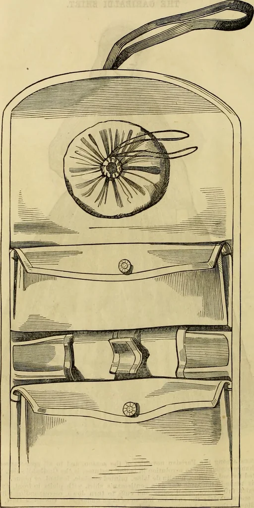 An illustration from Godey's lady's book 1862 Jan -June; Jul - Dec, 1862, leaf 636