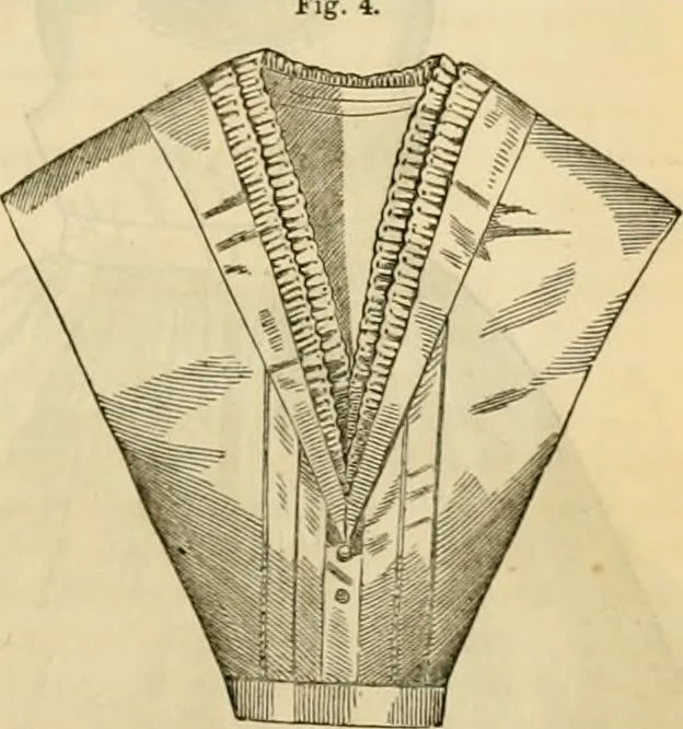 An illustration from Godey's lady's book 1862 Jan -June; Jul - Dec, 1862, leaf 689