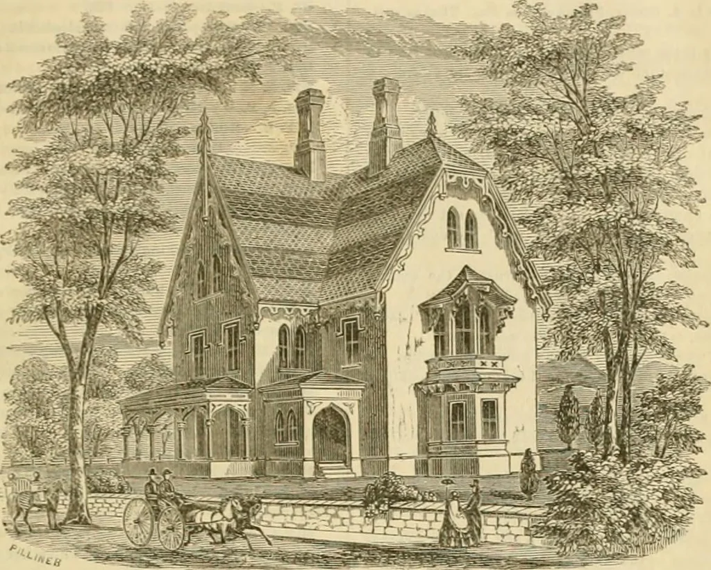 An illustration from Godey's lady's book 1862 Jan -June; Jul - Dec, 1862, leaf 715
