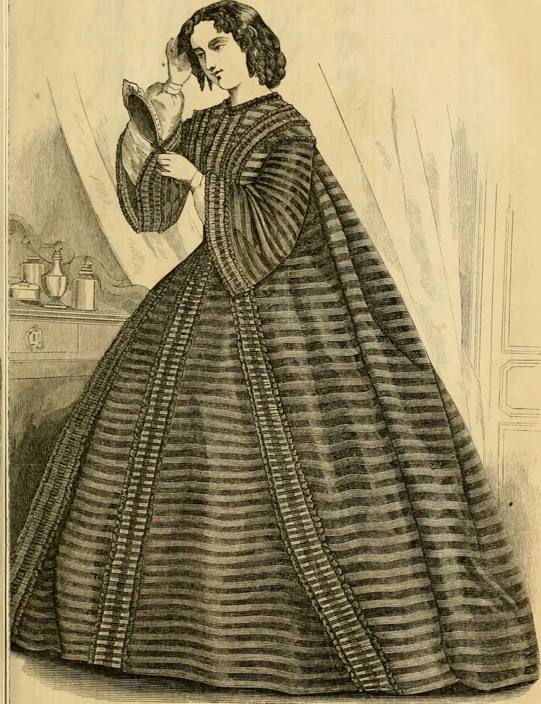 An illustration from Godey's lady's book 1862 Jan -June; Jul - Dec, 1862, leaf 729