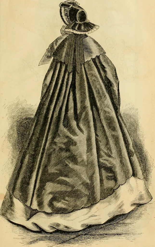An illustration from Godey's lady's book 1862 Jan -June; Jul - Dec, 1862, leaf 735