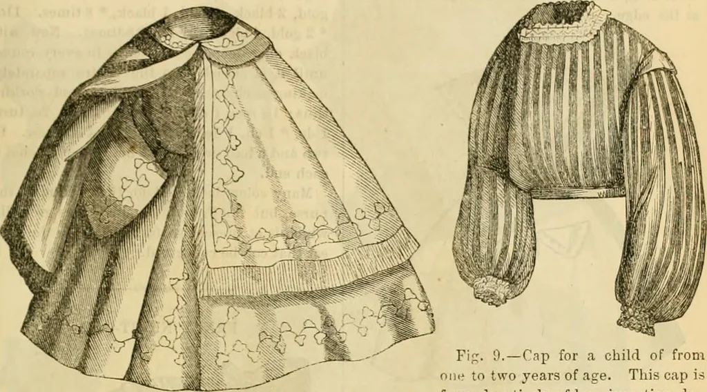 An illustration from Godey's lady's book 1862 Jan -June; Jul - Dec, 1862, leaf 795