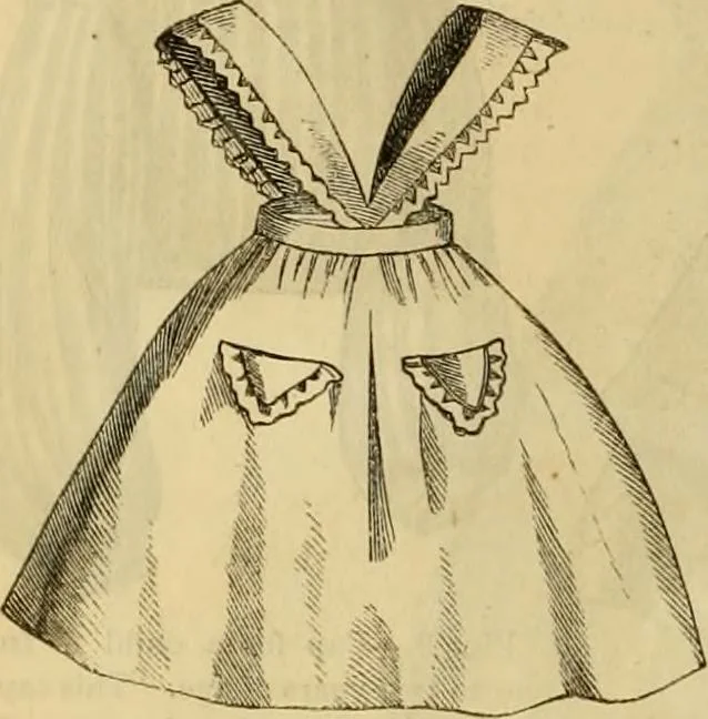 An illustration from Godey's lady's book 1862 Jan -June; Jul - Dec, 1862, leaf 796