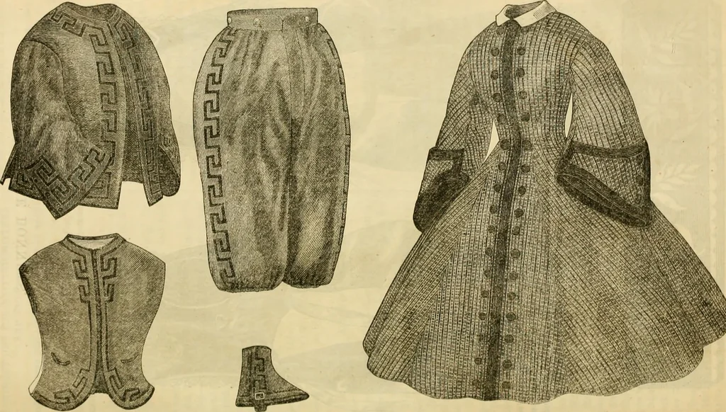 An illustration from Godey's lady's book 1862 Jan -June; Jul - Dec, 1862, leaf 797