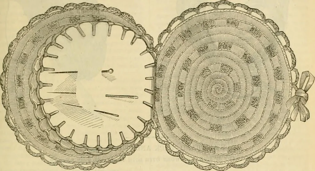 An illustration from Godey's lady's book 1862 Jan -June; Jul - Dec, 1862, leaf 803