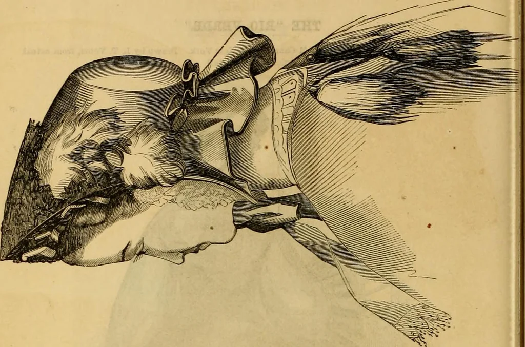 An illustration from Godey's lady's book 1862 Jan -June; Jul - Dec, 1862, leaf 838