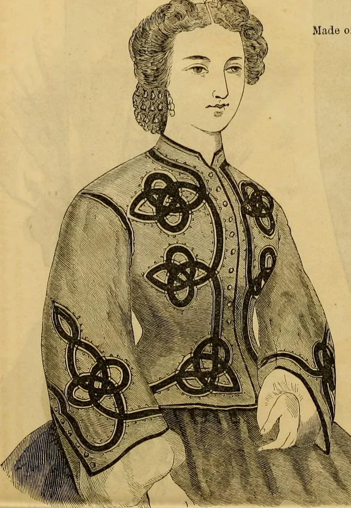 An illustration from Godey's lady's book 1862 Jan -June; Jul - Dec, 1862, leaf 840