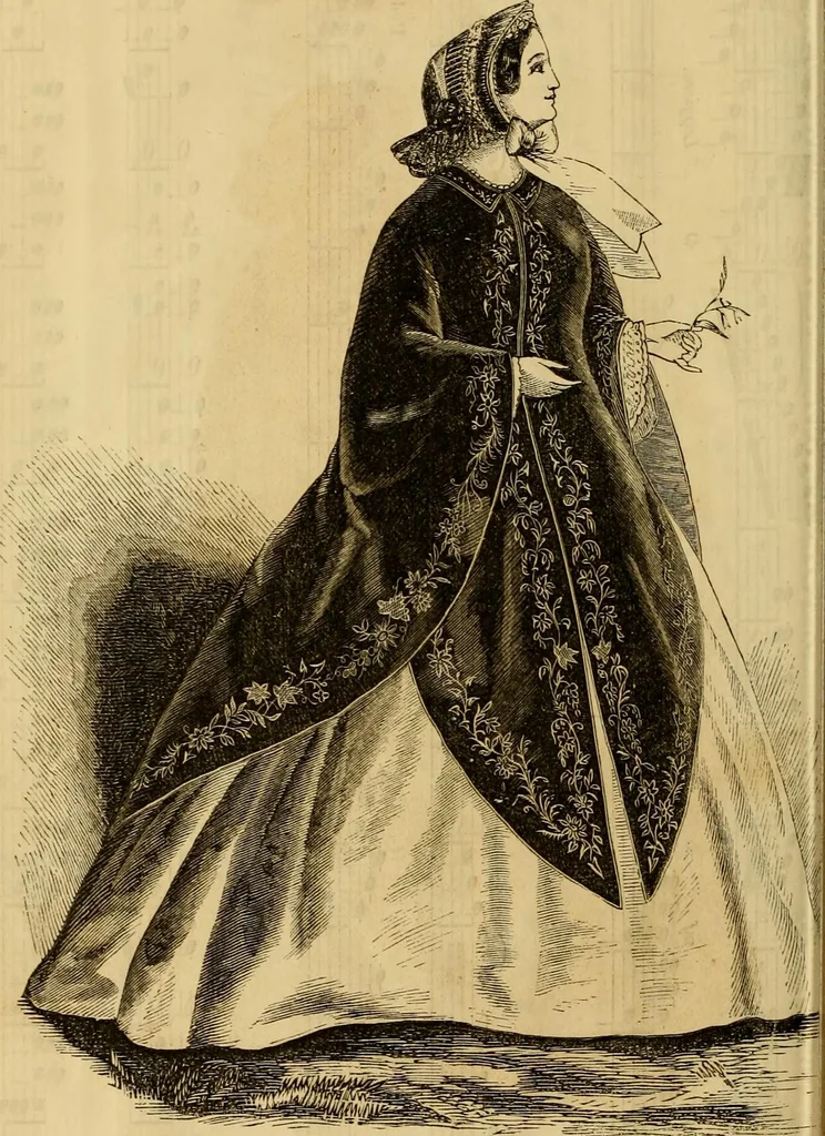 An illustration from Godey's lady's book 1862 Jan -June; Jul - Dec, 1862, leaf 936