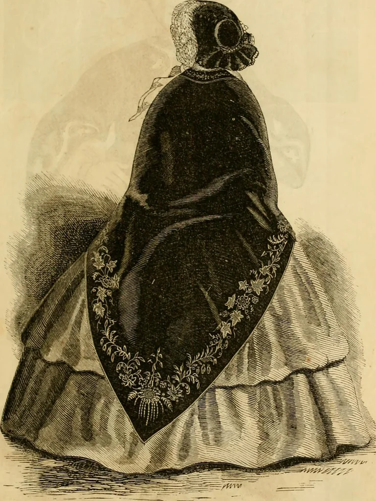 An illustration from Godey's lady's book 1862 Jan -June; Jul - Dec, 1862, leaf 937