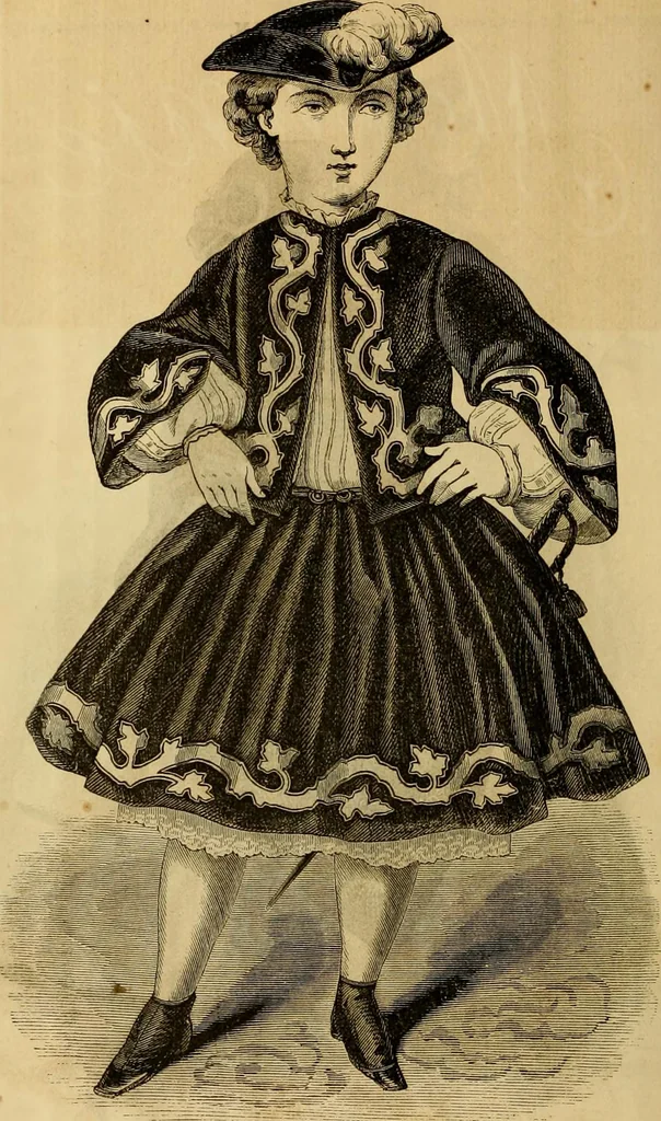 An illustration from Godey's lady's book 1862 Jan -June; Jul - Dec, 1862, leaf 938