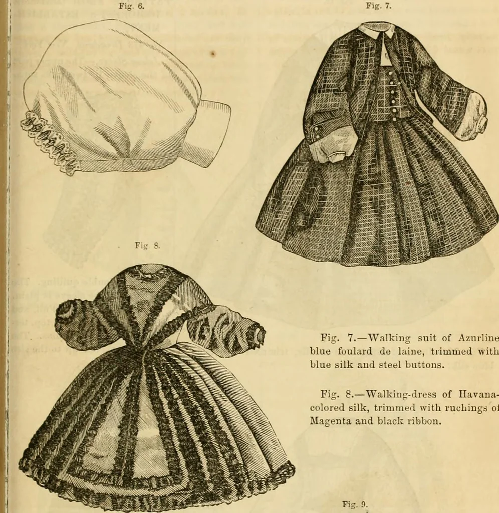 An illustration from Godey's lady's book 1862 Jan -June; Jul - Dec, 1862, leaf 997