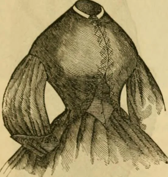 An illustration from Godey's lady's book 1863 Jan -June; Jul - Dec, 1863, leaf 1067
