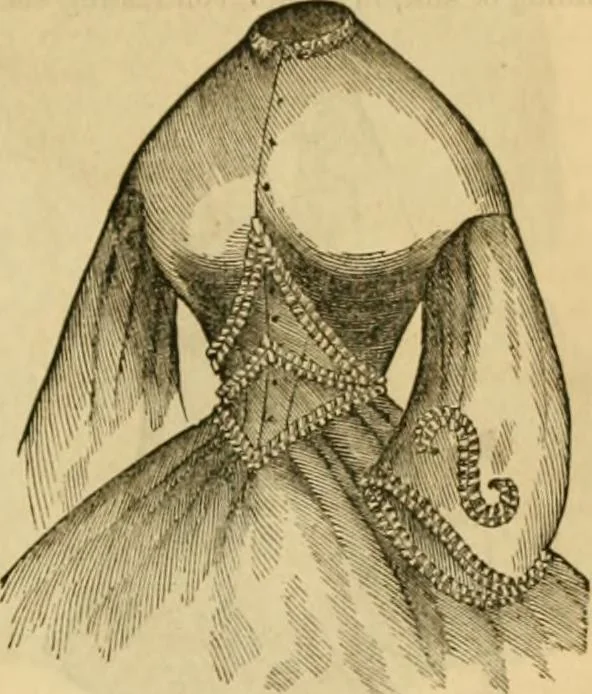 An illustration from Godey's lady's book 1863 Jan -June; Jul - Dec, 1863, leaf 1067