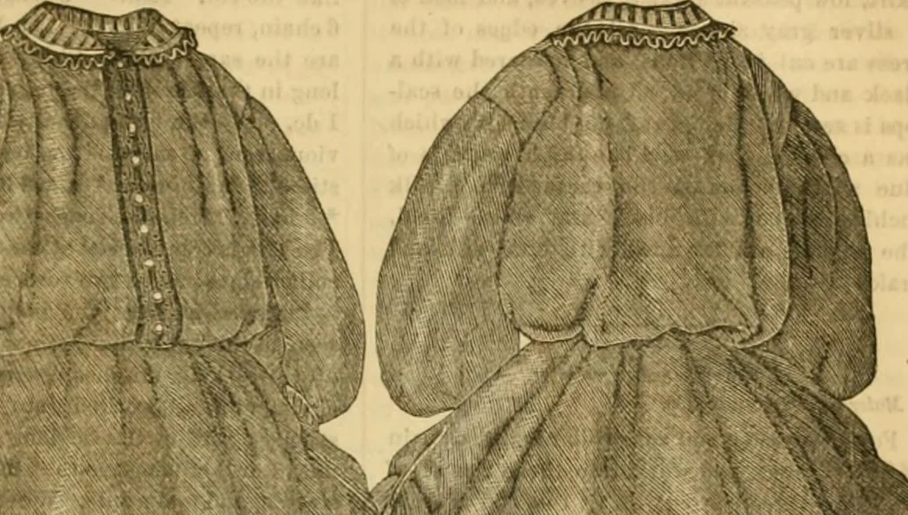 An illustration from Godey's lady's book 1863 Jan -June; Jul - Dec, 1863, leaf 1069