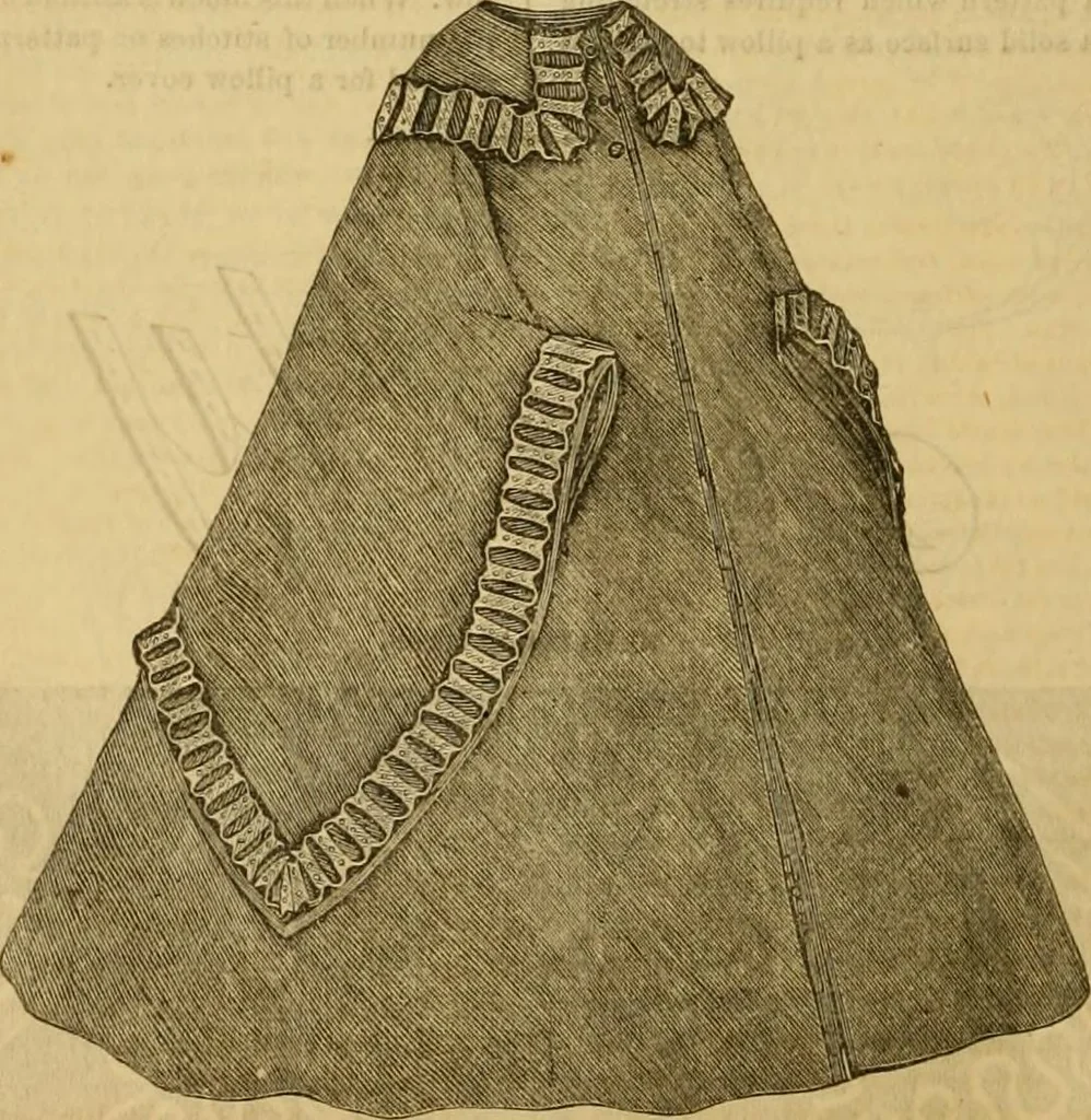 An illustration from Godey's lady's book 1863 Jan -June; Jul - Dec, 1863, leaf 1074