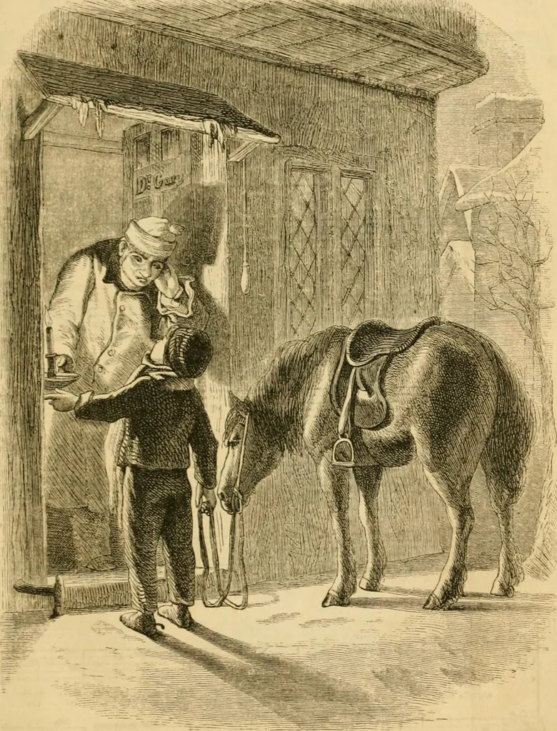 An illustration from Godey's lady's book 1863 Jan -June; Jul - Dec, 1863, leaf 1095