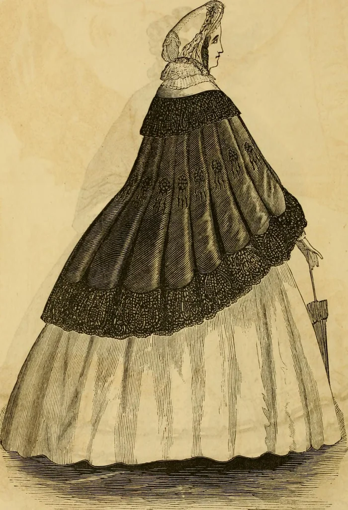 An illustration from Godey's lady's book 1863 Jan -June; Jul - Dec, 1863, leaf 1102