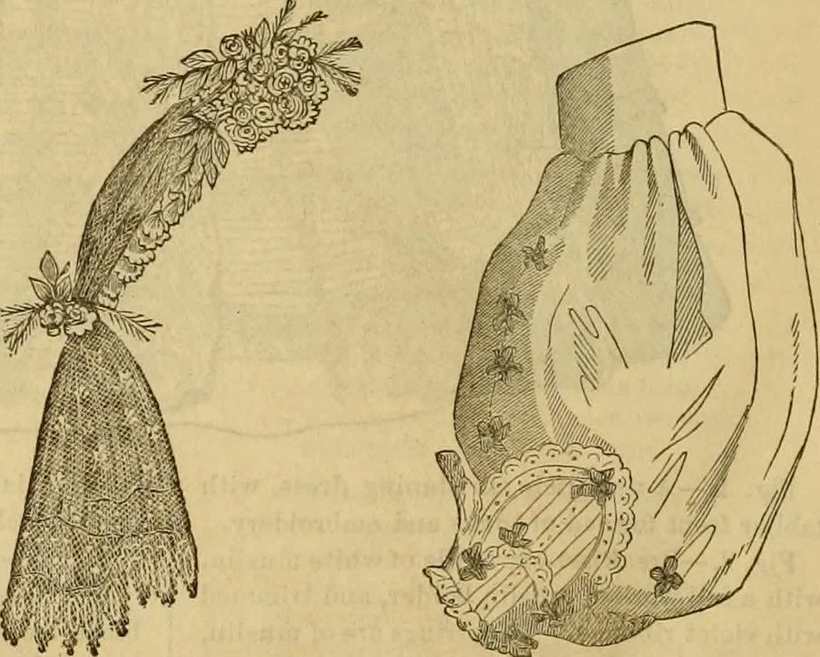 An illustration from Godey's lady's book 1863 Jan -June; Jul - Dec, 1863, leaf 1154