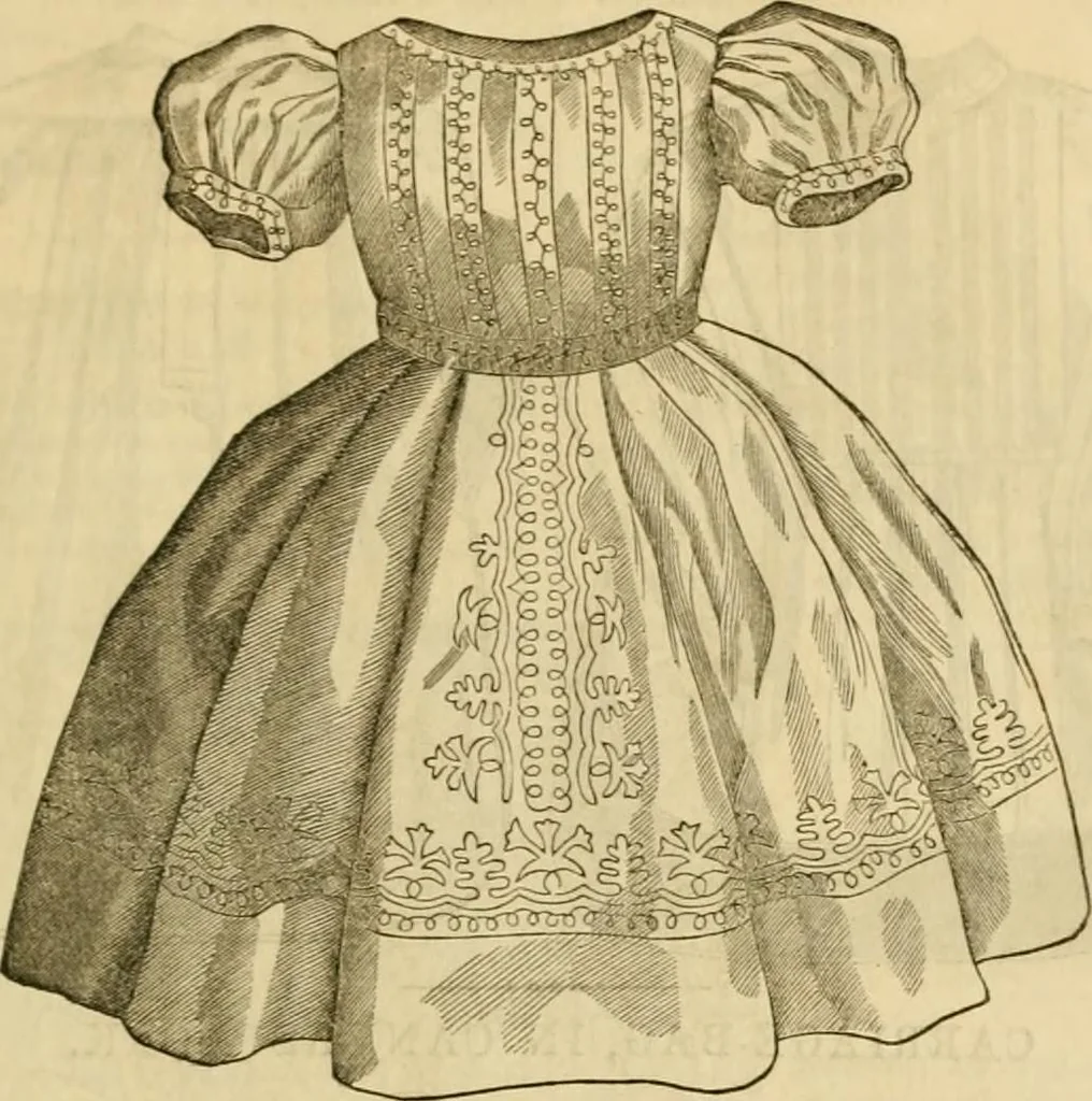 An illustration from Godey's lady's book 1863 Jan -June; Jul - Dec, 1863, leaf 1155