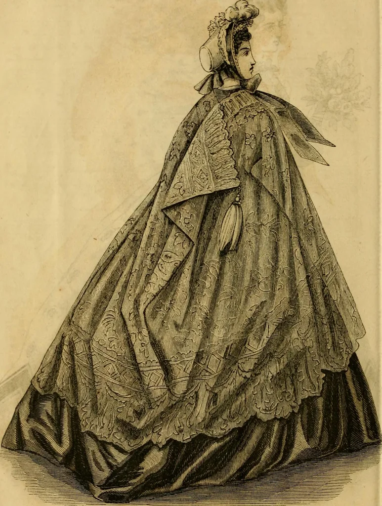 An illustration from Godey's lady's book 1863 Jan -June; Jul - Dec, 1863, leaf 118