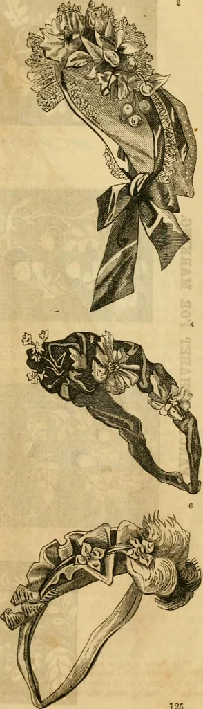 An illustration from Godey's lady's book 1863 Jan -June; Jul - Dec, 1863, leaf 123
