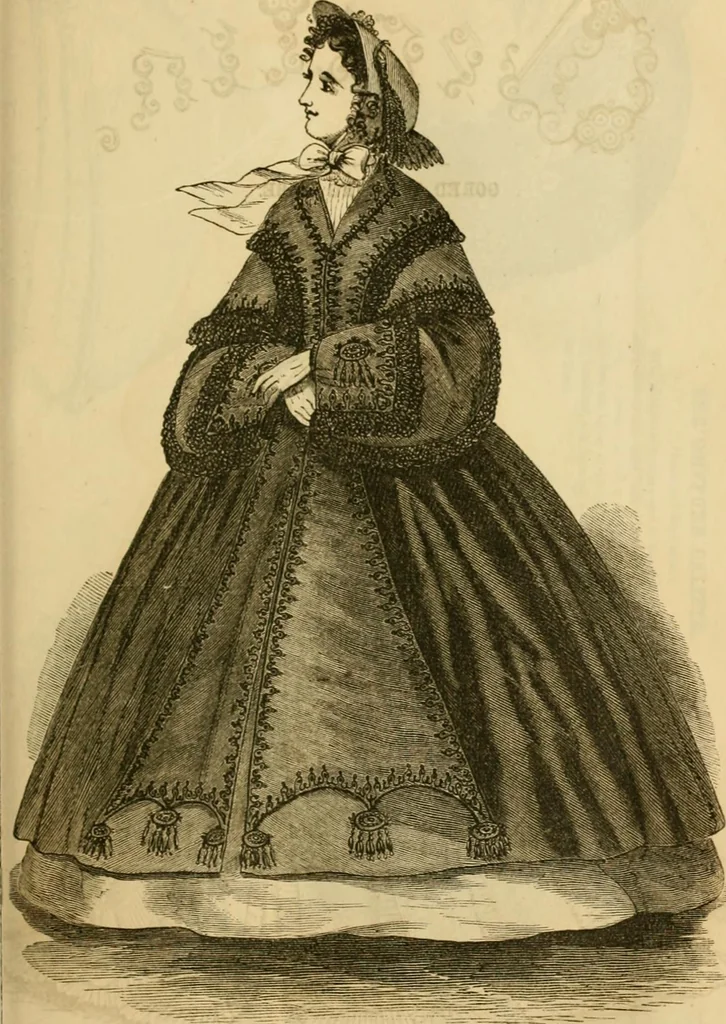 An illustration from Godey's lady's book 1863 Jan -June; Jul - Dec, 1863, leaf 209