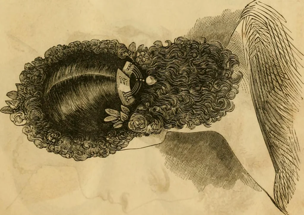 An illustration from Godey's lady's book 1863 Jan -June; Jul - Dec, 1863, leaf 21