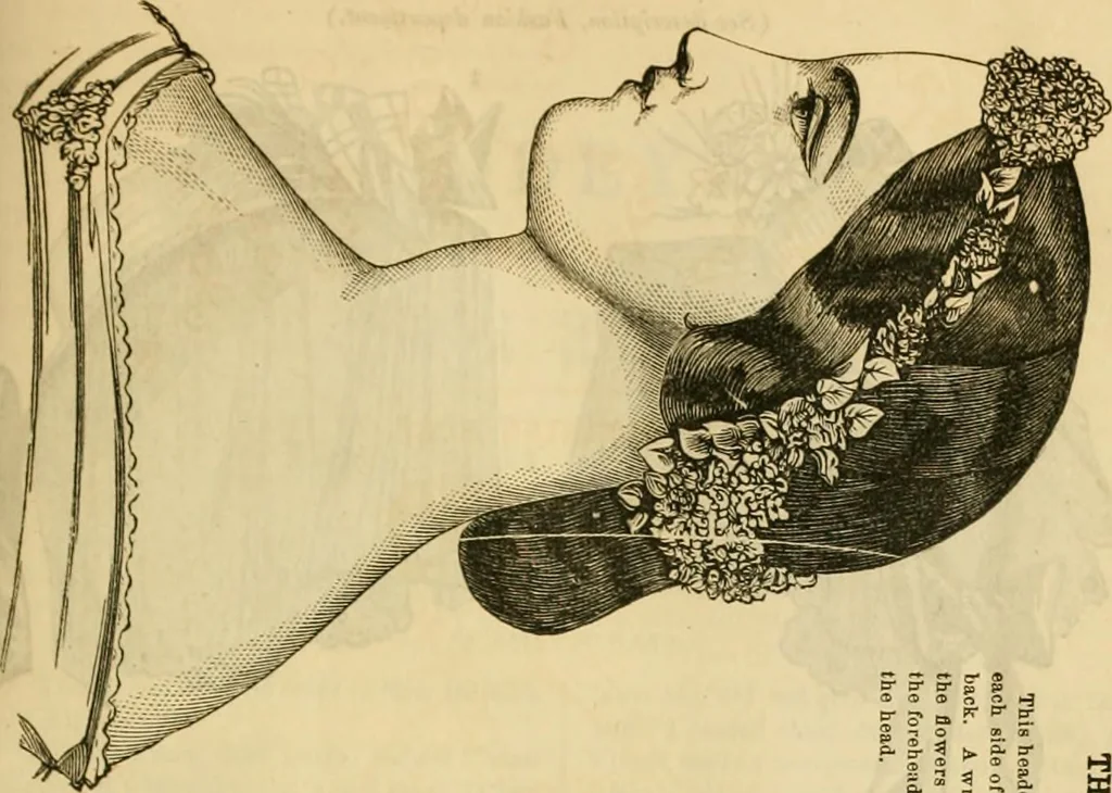 An illustration from Godey's lady's book 1863 Jan -June; Jul - Dec, 1863, leaf 211
