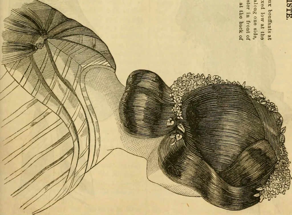 An illustration from Godey's lady's book 1863 Jan -June; Jul - Dec, 1863, leaf 211