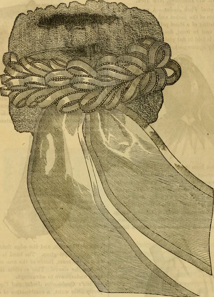 An illustration from Godey's lady's book 1863 Jan -June; Jul - Dec, 1863, leaf 262