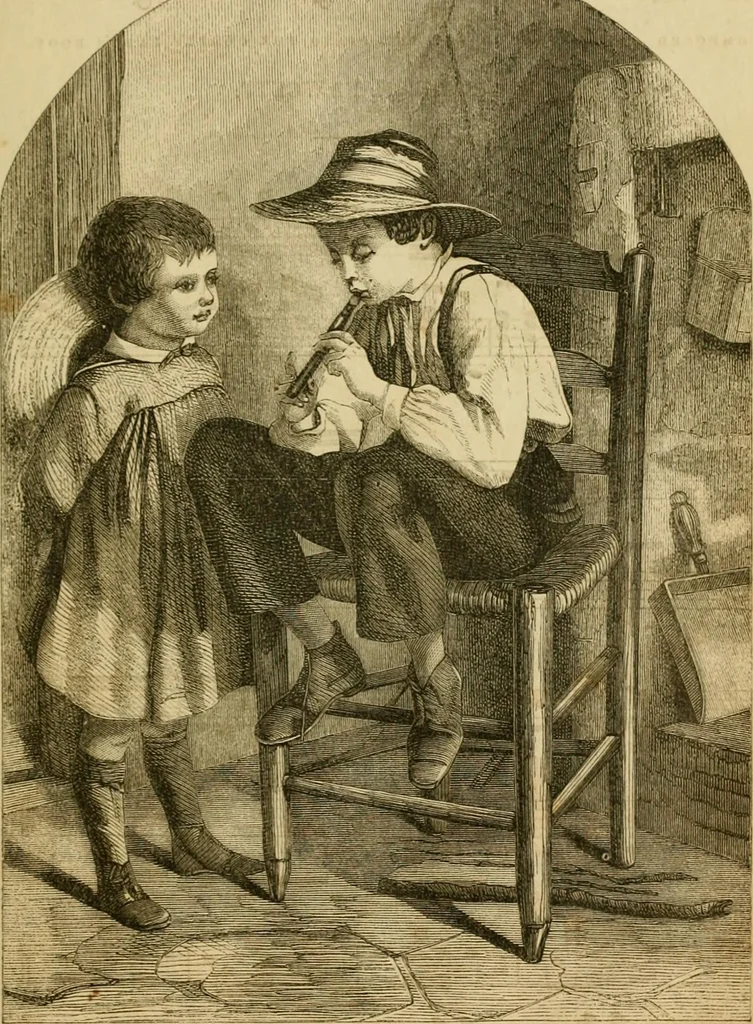 An illustration from Godey's lady's book 1863 Jan -June; Jul - Dec, 1863, leaf 289