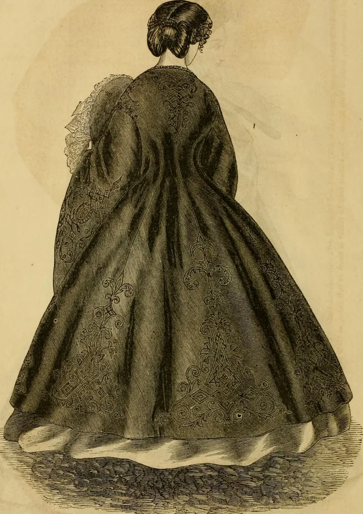 An illustration from Godey's lady's book 1863 Jan -June; Jul - Dec, 1863, leaf 294