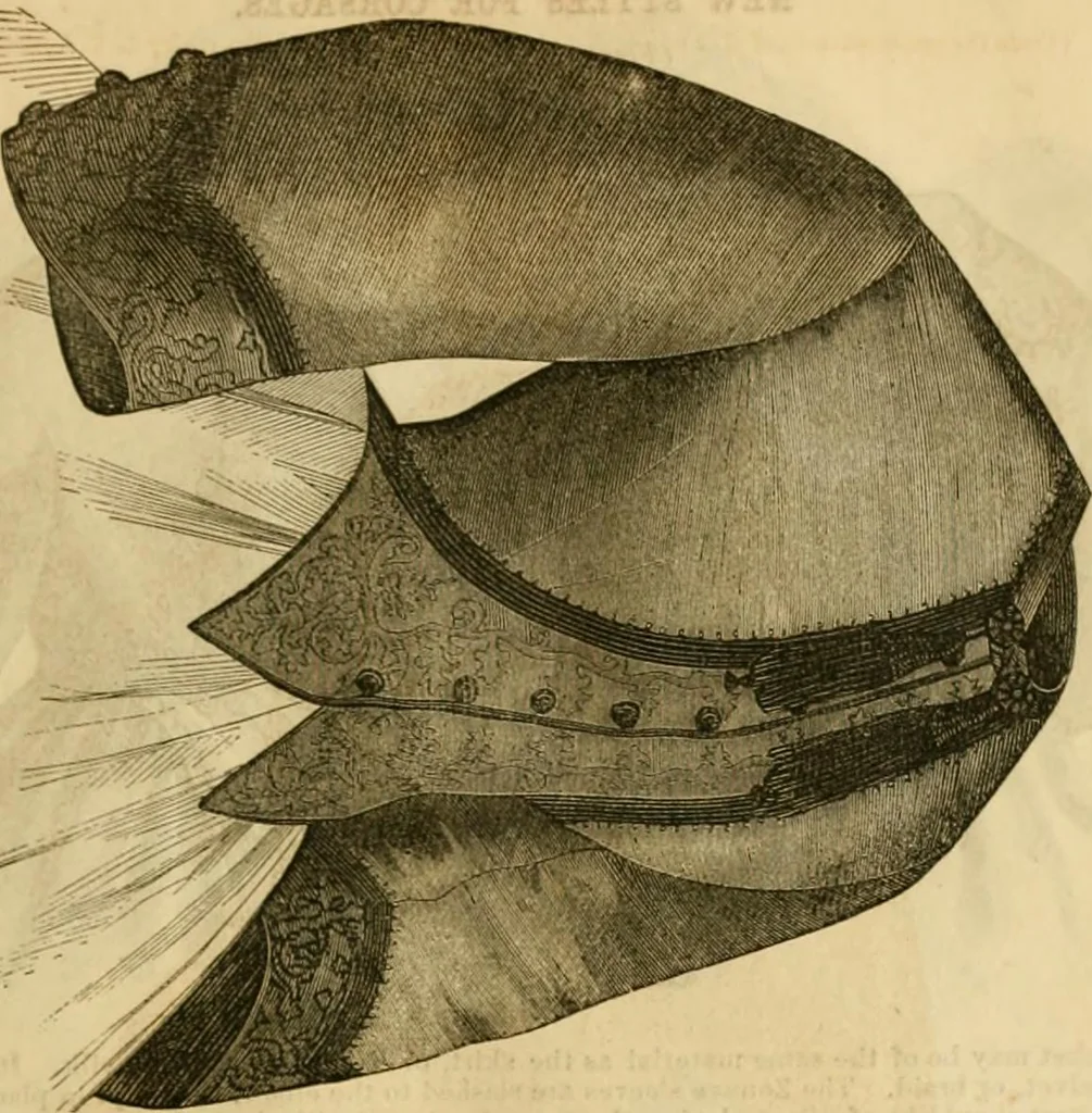An illustration from Godey's lady's book 1863 Jan -June; Jul - Dec, 1863, leaf 295