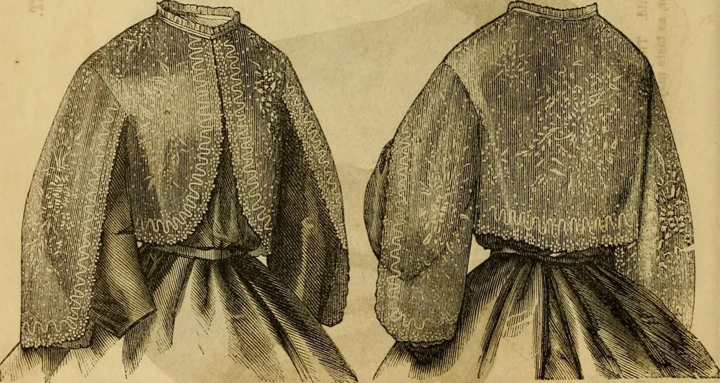 An illustration from Godey's lady's book 1863 Jan -June; Jul - Dec, 1863, leaf 296