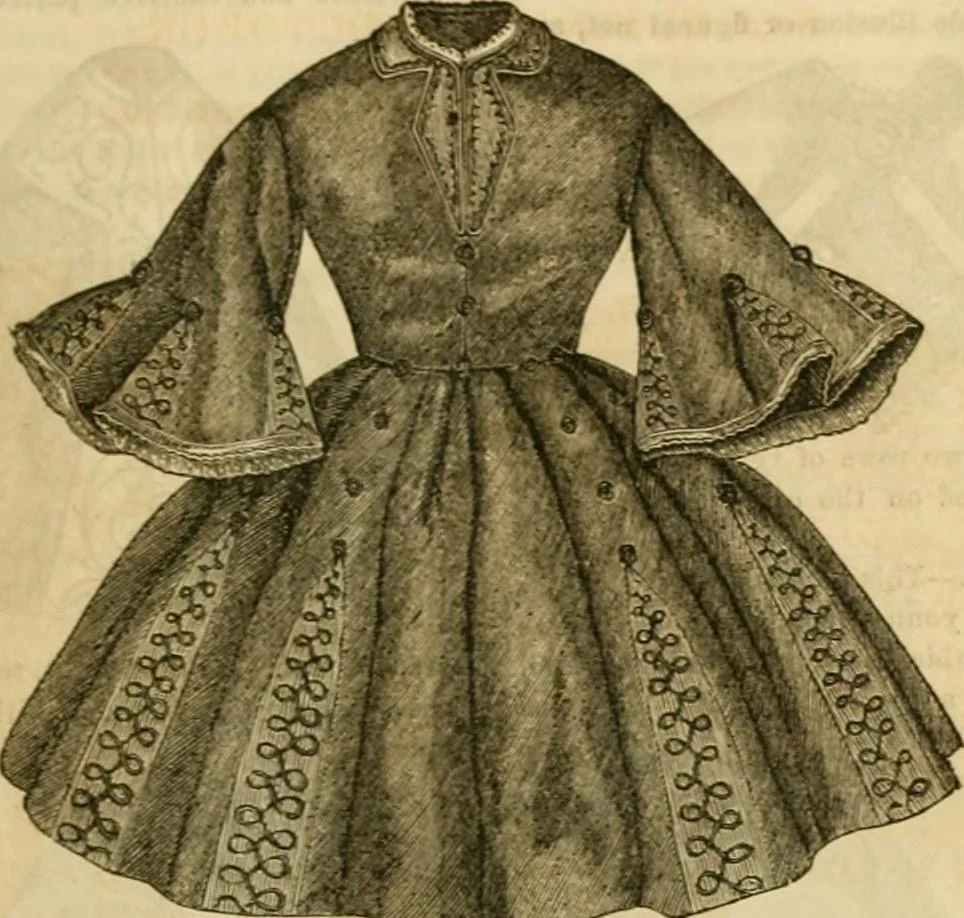 An illustration from Godey's lady's book 1863 Jan -June; Jul - Dec, 1863, leaf 357