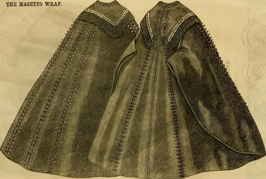An illustration from Godey's lady's book 1863 Jan -June; Jul - Dec, 1863, leaf 392