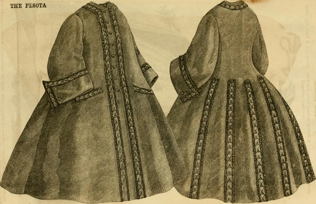 An illustration from Godey's lady's book 1863 Jan -June; Jul - Dec, 1863, leaf 395
