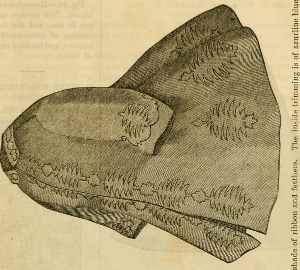 An illustration from Godey's lady's book 1863 Jan -June; Jul - Dec, 1863, leaf 457