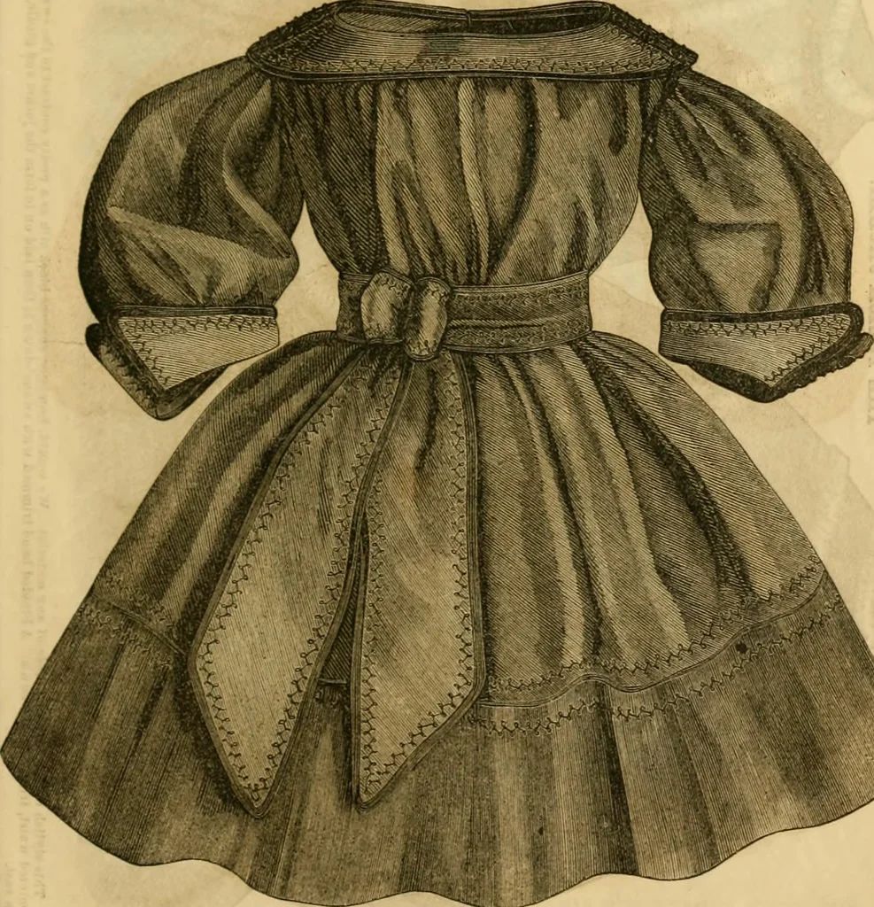 An illustration from Godey's lady's book 1863 Jan -June; Jul - Dec, 1863, leaf 497