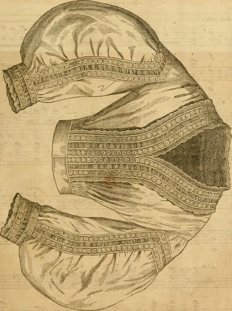 An illustration from Godey's lady's book 1863 Jan -June; Jul - Dec, 1863, leaf 507