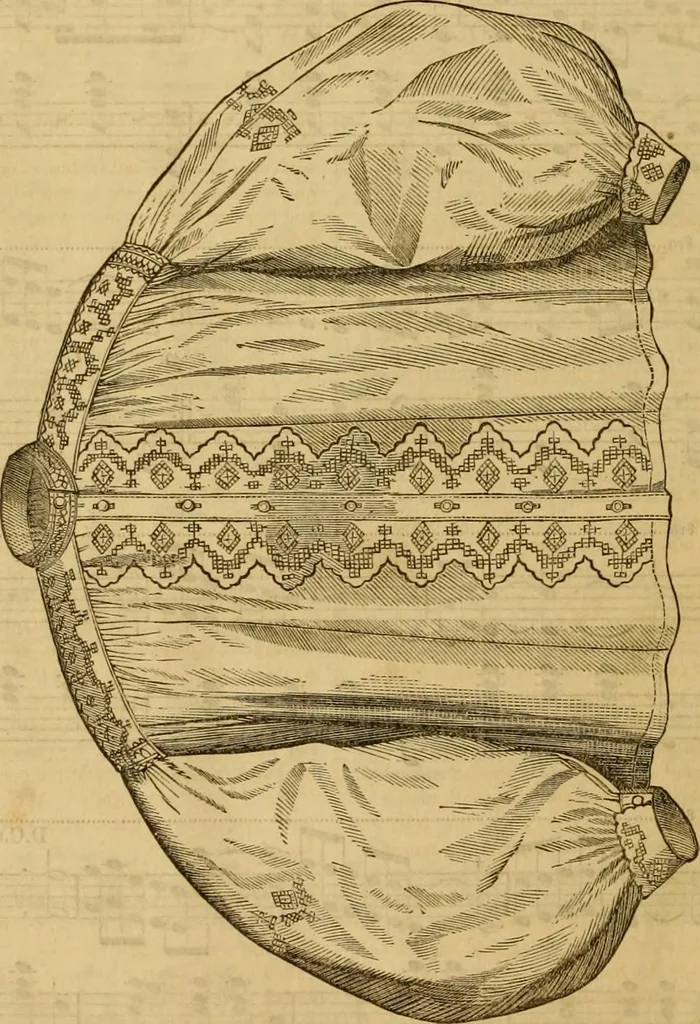 An illustration from Godey's lady's book 1863 Jan -June; Jul - Dec, 1863, leaf 510