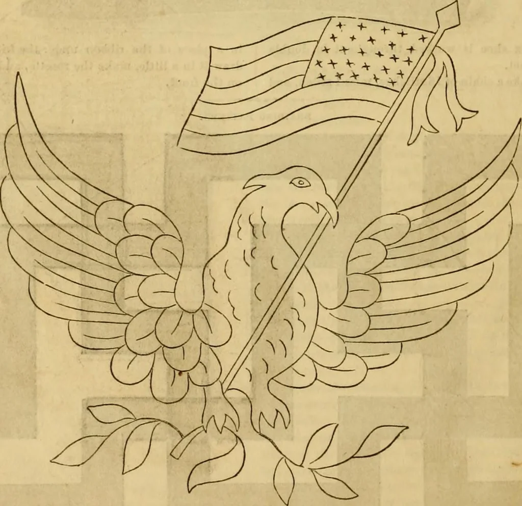 An illustration from Godey's lady's book 1863 Jan -June; Jul - Dec, 1863, leaf 566