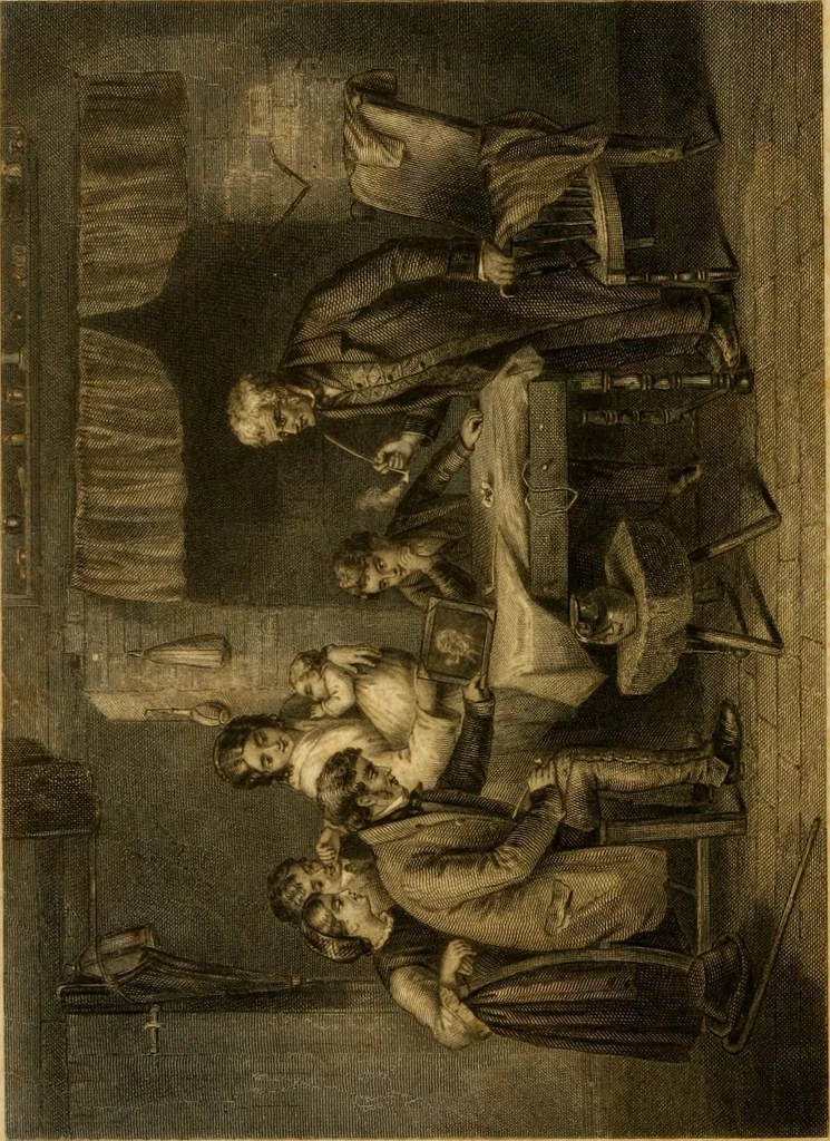 An illustration from Godey's lady's book 1863 Jan -June; Jul - Dec, 1863, leaf 6