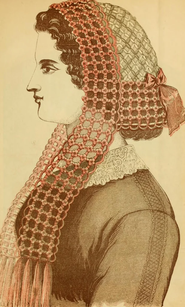 An illustration from Godey's lady's book 1863 Jan -June; Jul - Dec, 1863, leaf 615