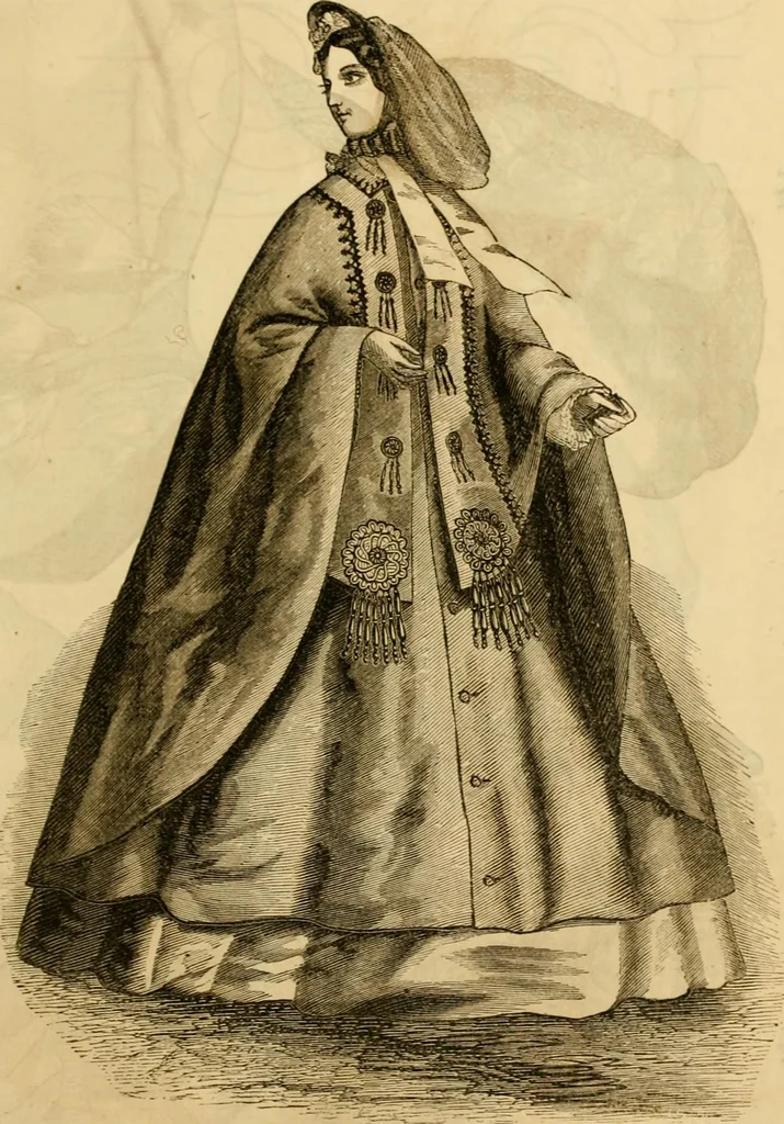 An illustration from Godey's lady's book 1863 Jan -June; Jul - Dec, 1863, leaf 623