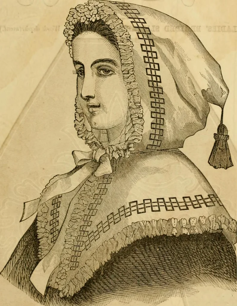 An illustration from Godey's lady's book 1863 Jan -June; Jul - Dec, 1863, leaf 625