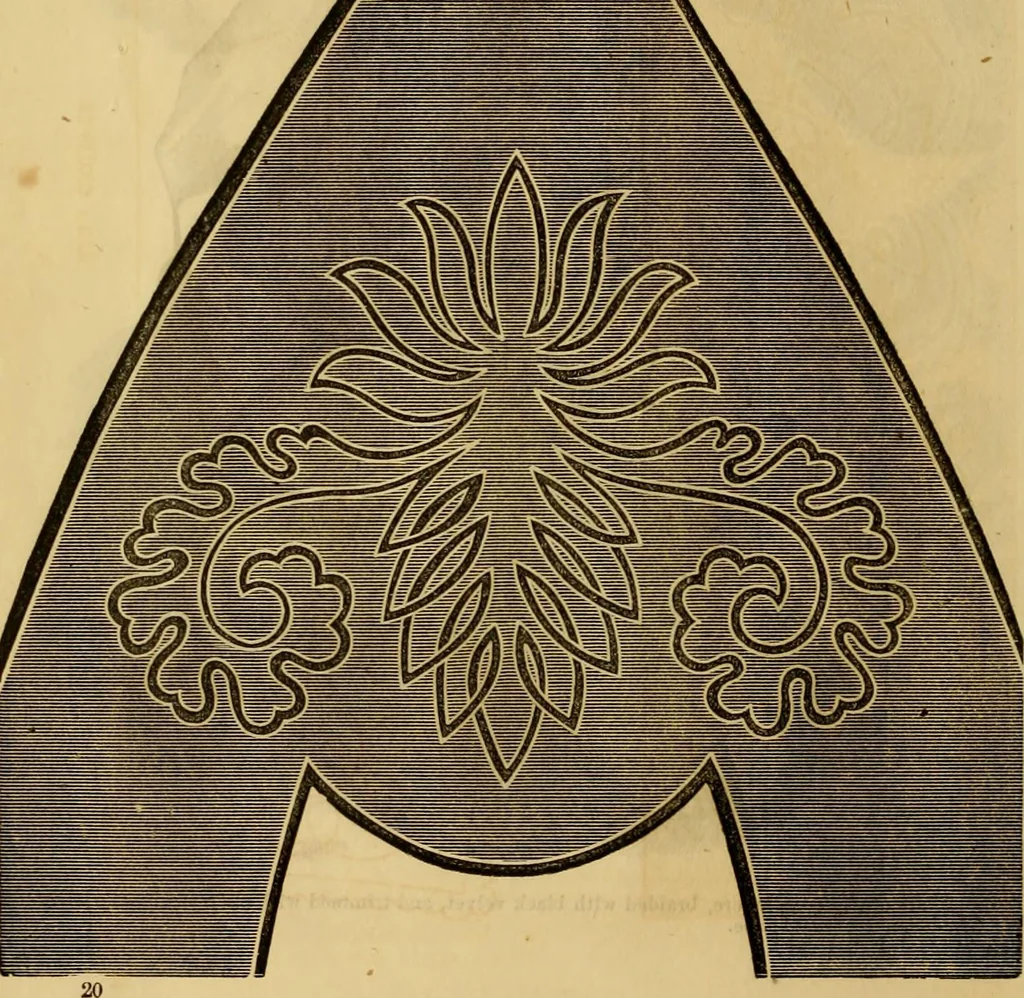 An illustration from Godey's lady's book 1863 Jan -June; Jul - Dec, 1863, leaf 626