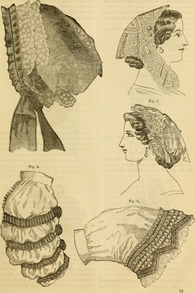 An illustration from Godey's lady's book 1863 Jan -June; Jul - Dec, 1863, leaf 685