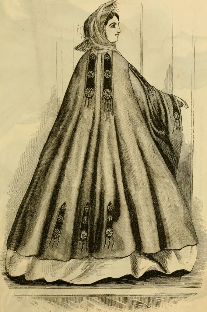 An illustration from Godey's lady's book 1863 Jan -June; Jul - Dec, 1863, leaf 723