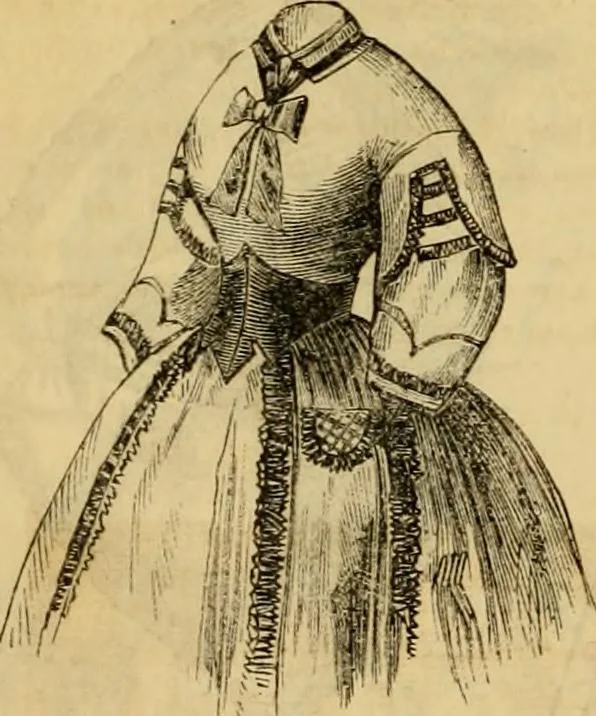 An illustration from Godey's lady's book 1863 Jan -June; Jul - Dec, 1863, leaf 786